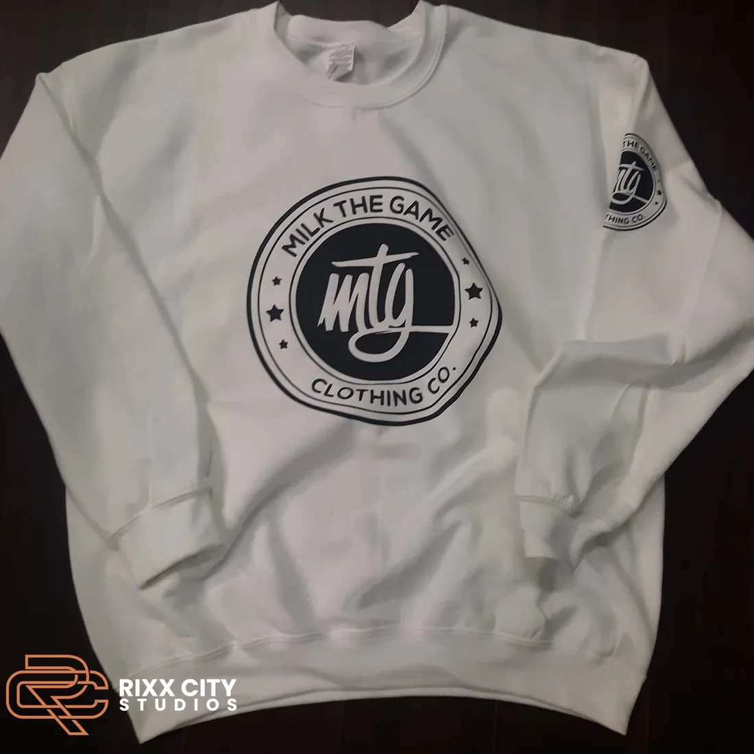 Milk The Game — Logo & apparel design