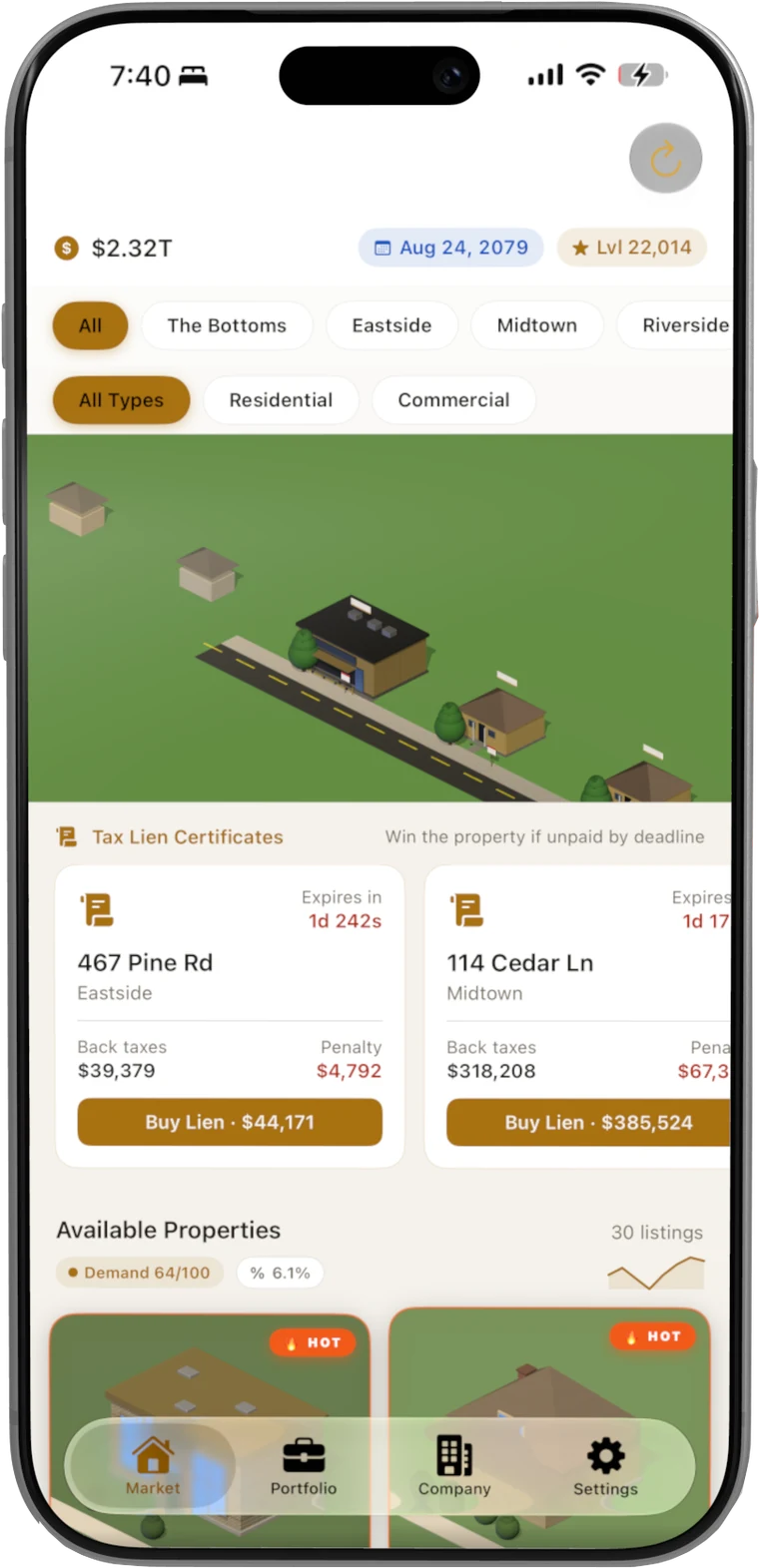 AmBASSador — the property market